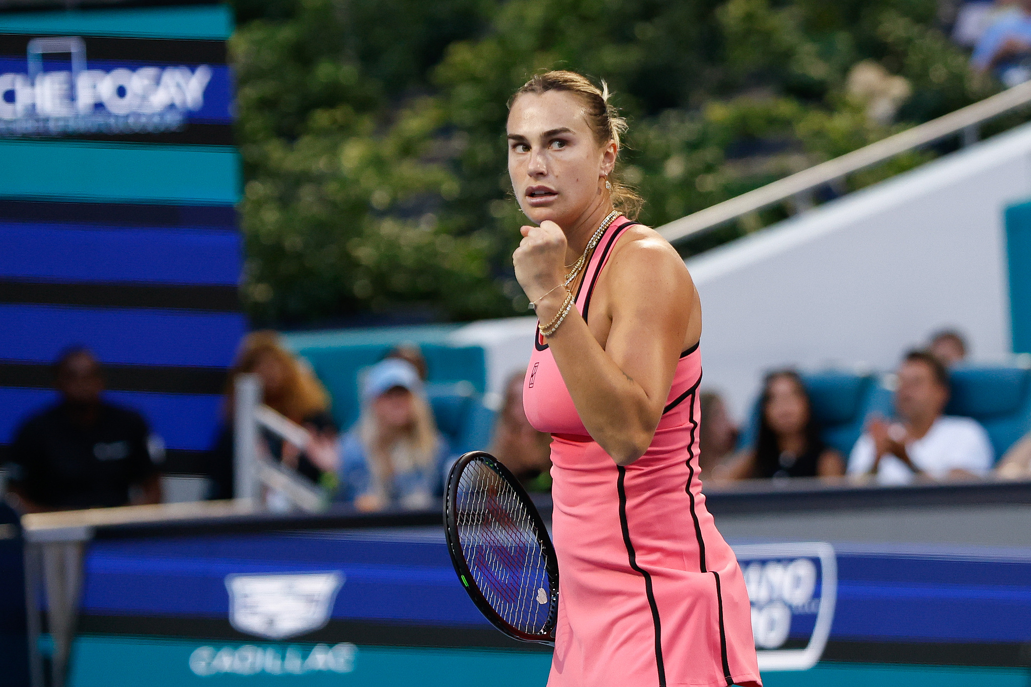 开云-萨巴伦卡2-0晋级四强 WTA迈阿密站半决赛对阵出炉